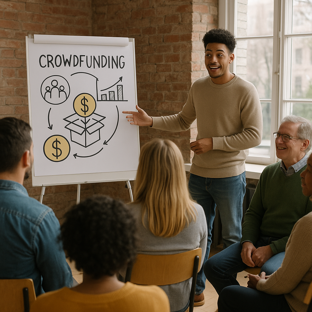 crowdfunding community meeting presentation