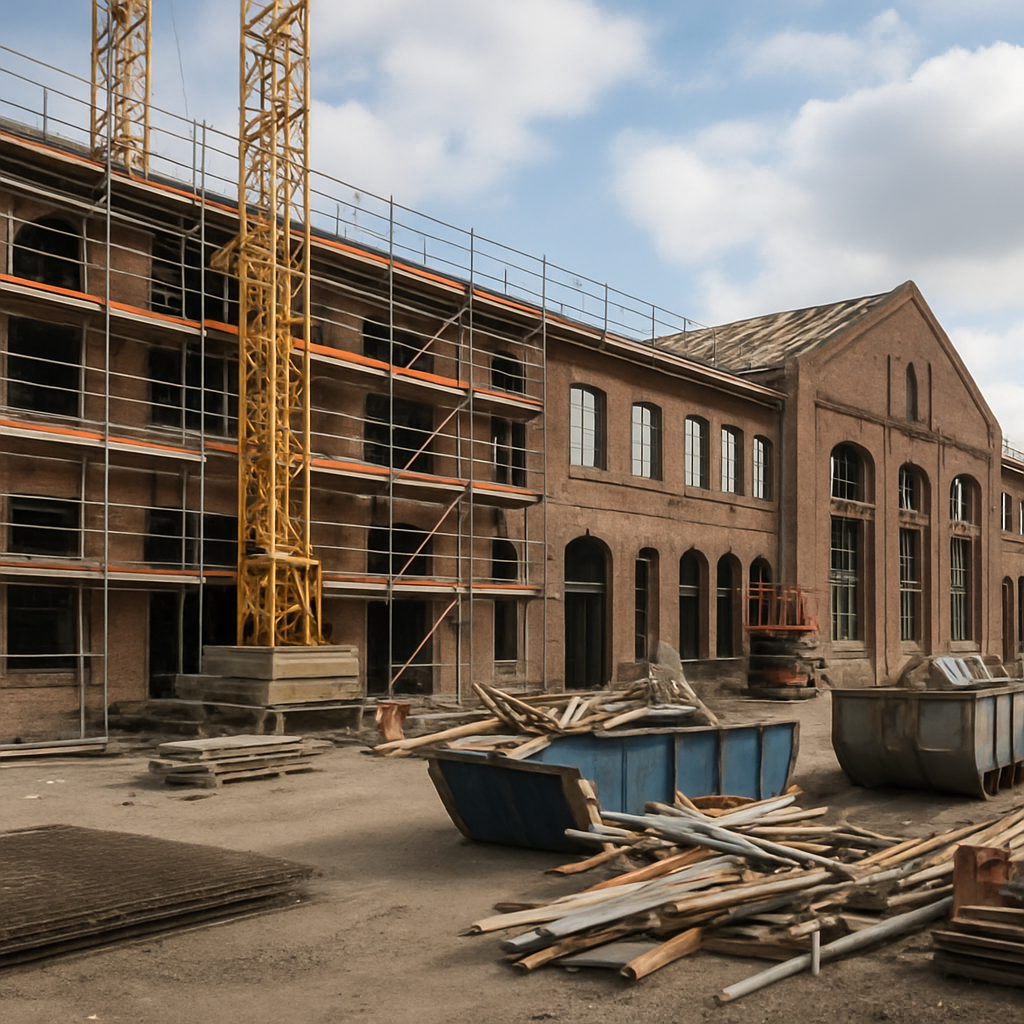 industrial building renovation urban space