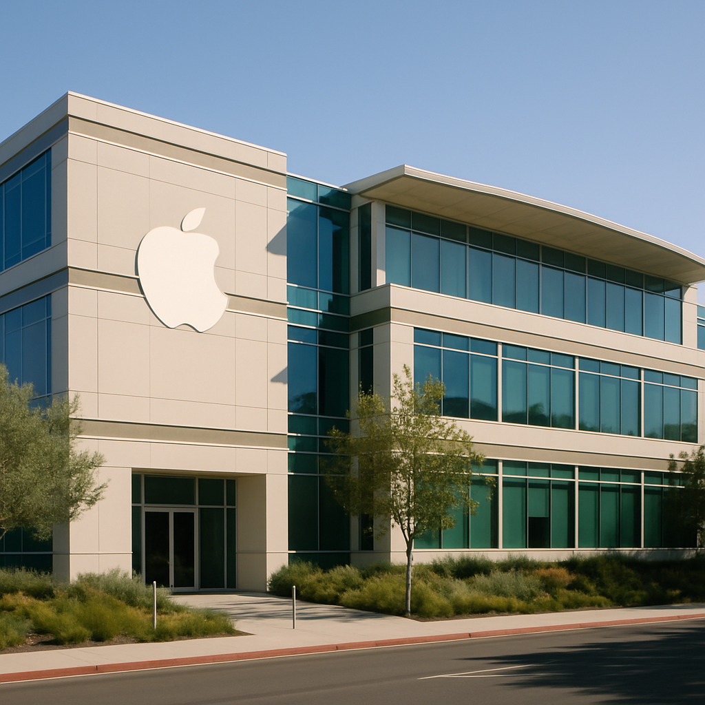 Apple headquarters building in Cupertino
