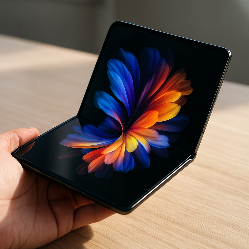 foldable smartphone display technology