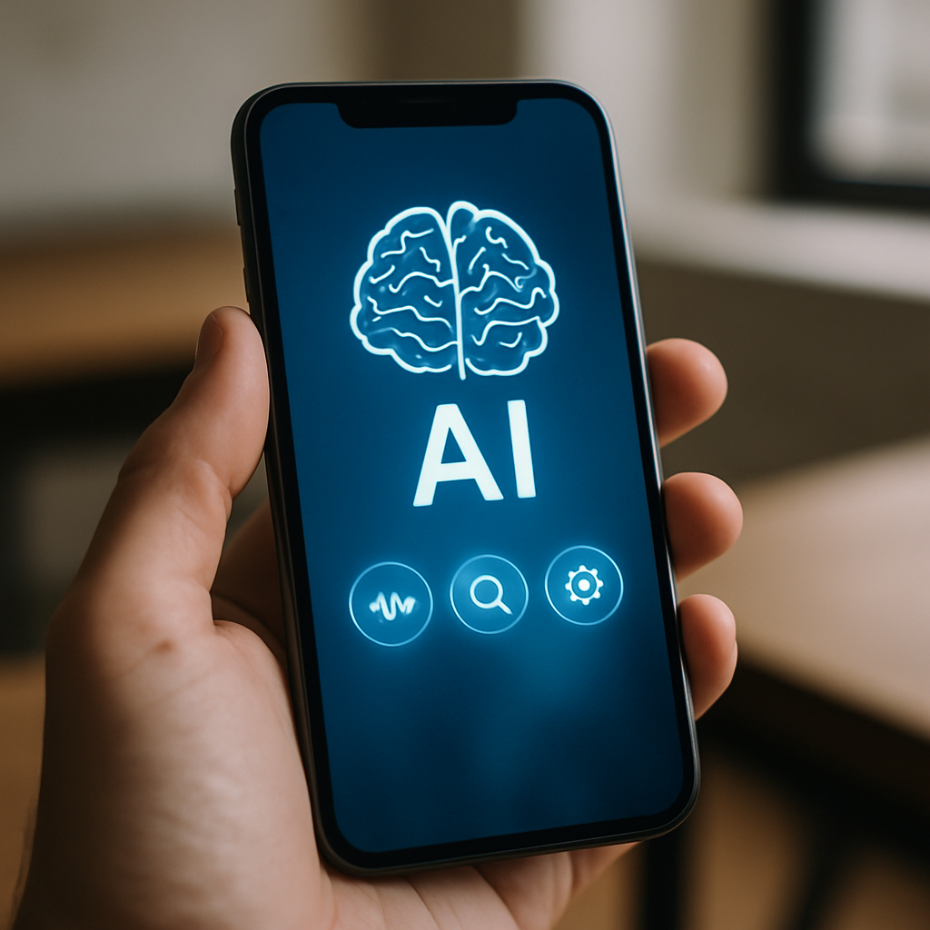 smartphone with artificial intelligence interface